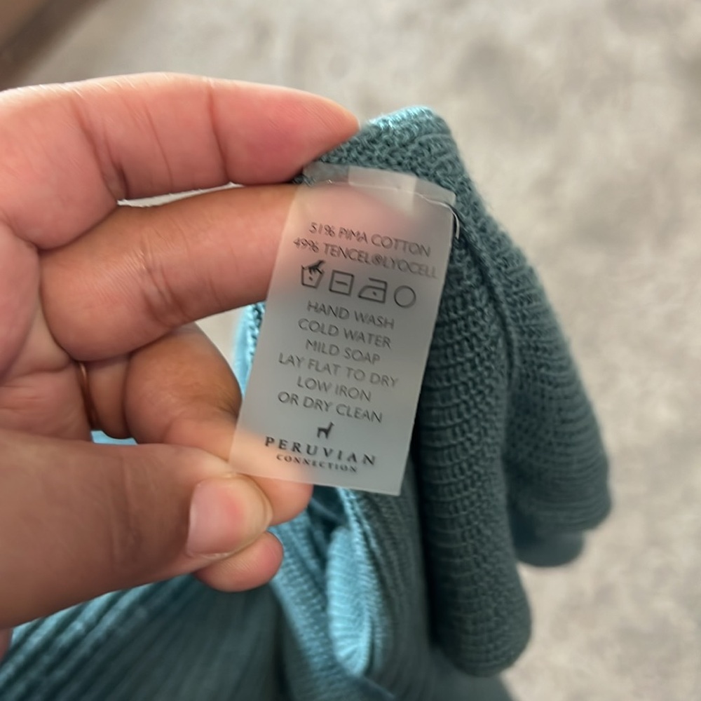 Peruvian Connections Ribbed Sweater - Picture 5 of 5
